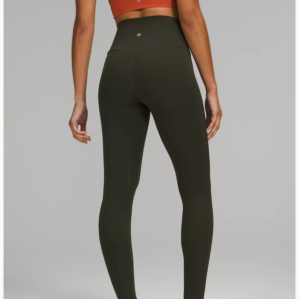 Lululemon align legging olive size 2